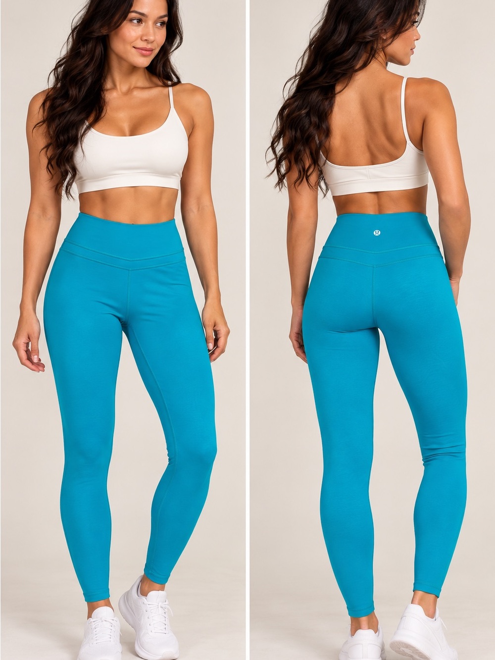 Lululemon original aligns Teal High-Rise Leggings